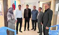 بازدید رییس دانشکده علوم پزشکی گراش از مرکز خدمات جامع سلامت ارد