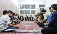 دیدار رییس دانشکده علوم پزشکی گراش با دانشجویان در خوابگاه‌های دانشجویی