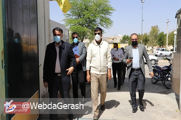 دیدار مسئولین علوم پزشکی گراش با پاسداران